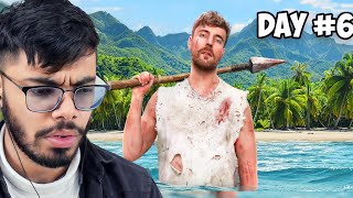 Surviving 7 Days in An Island  Casetoo Reacts to Mr Beast [upl. by Esten]