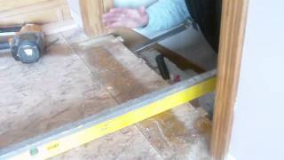 installwoodfloorlevelbullnosedemonstrationMP4 [upl. by Haek]