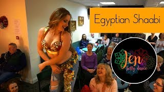 Jen Blundell  Egyptian shaabi الرقص الشعبي  Boss Ala El Halawa بص على الحلوة [upl. by Lynda]