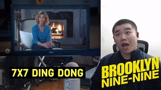 Brooklyn NineNine Season 7 Episode 7 Ding Dong Reaction [upl. by Llewsor634]