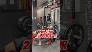 2 Tips for a Bigger Bench benchpress benchwork chestday chestworkout chestexercises fitness [upl. by Ruskin]