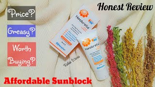 Neobrella Sunblock Honest Review  Best Affordable Sunblock Spf 60  Worth The Hype [upl. by Marciano]