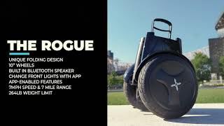 HOVER1 Commute Smarter with The HOVER1 ROGUE hoverboard amp EAGLE escooter [upl. by Balmuth]