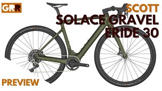 Scott Solace Gravel eRide 30 2024  Preview  La gravel eléctrica más económica de Scott [upl. by Ardnovahs]