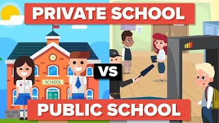 Private School vs Public School  How Do The Students Compare [upl. by Maure255]