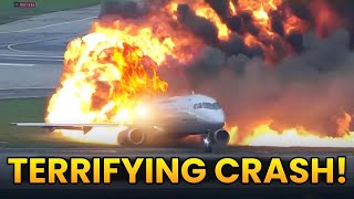 Most TERRIFYING Plane Crashes Caught On Camera [upl. by Cosette729]