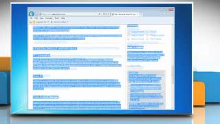 Internet Explorer® Print Only Selected Text from a Webpage [upl. by Zoe]