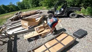 Woodlander HM130 Max Trailer Unpacking POV [upl. by Aicercul]