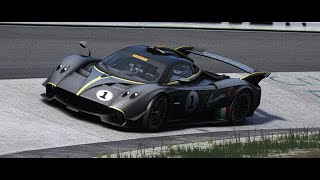 Pagani Huayra R 2021 on Nürburgring Nordschleife  Assetto Corsa [upl. by Atinas]