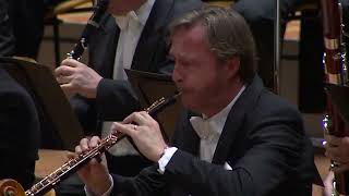 Brahms Violin Concerto oboe solo Albrecht Mayer [upl. by Eillo]