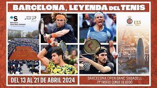 🚨 Discover the players of the 2024 Barcelona Open Banc Sabadell – Trofeo Conde de Godo [upl. by Bega25]