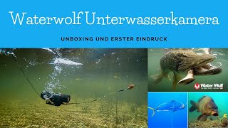 Waterwolf Unterwasserkamera  Unboxing und erster Eindruck  2020 Alternativen siehe unten [upl. by Jung]