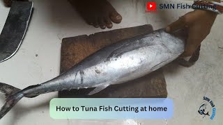 Cutting Tuna Fish Like a PRO at Home [upl. by Arocet777]