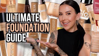 I Bought EVERY FOUNDATION at SEPHORA amp TESTED Them Back to Back [upl. by Anneehs]