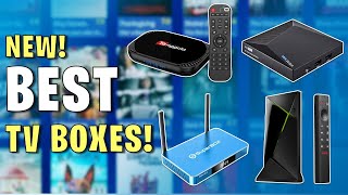 BEST TV MEDIA BOXES  2024 [upl. by Nanaek]