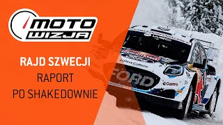 Zimowa kraina dopisała  raport po shakedownie  WRC Rajd Szwecji 2024 [upl. by Spielman]