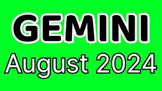 Gemini PAGBABAGONG HINDI INASAHAN  August 2024 Tagalog Monthly Tarot Reading Horoscope Kapalaran [upl. by Thetis155]