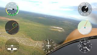 Cessna Corvalis TTX Flight From KJKA to 7FL6 Nov [upl. by Inalaeham288]