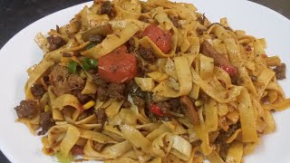 GUYANESE MINCED MEAT CHOWMEIN RECIPE 🇬🇧🇬🇾♥️🙏 [upl. by Marlen]