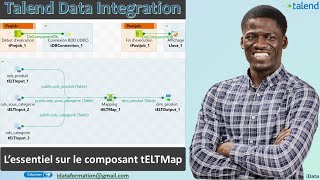 L’essentiel sur le composant tELTMap – Talend Data Integration 56 [upl. by Ennasor]