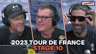 THEMOVE 2023 Tour de France Stage 10 [upl. by Nosde438]