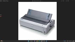 How to fix Dot Matrix Printer issue by spooler service [upl. by Zobe]