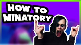 HOW TO MINATORY DUBSTEP LIKE A GOD [upl. by Furnary]