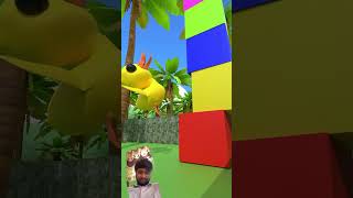 Block tower vs baby duck animation duckgame minecraft funny cartoon [upl. by Eloc]