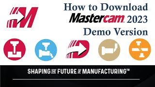 How to Download Mastercam 2023 Demo Version  How to Install Mastercam 2023  VirenderSinghBhati​ [upl. by Avner496]