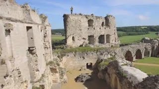 VISITE INÉDITE DU CHÂTEAU DE COUCY  Aisne  France [upl. by Annaerb392]