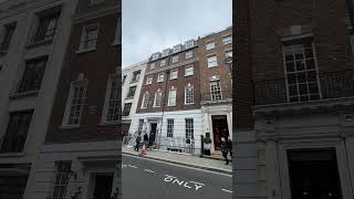 The Beatles Apple Records HQ in Savile Row London thebeatles vinyl beatles record music [upl. by Yxor]