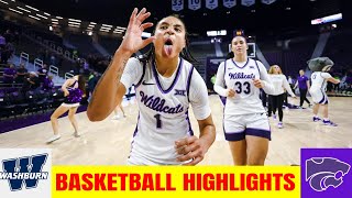 13 Kansas State vs Washburn Basketball Game Highlights  2024 NCAA Womens Basketball [upl. by Reklaw]