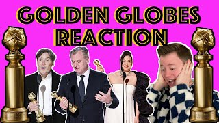 Golden Globes 2024 Winners  Reaction and Discussion Oppenheimer Biggest Winner with 5 [upl. by Bena736]