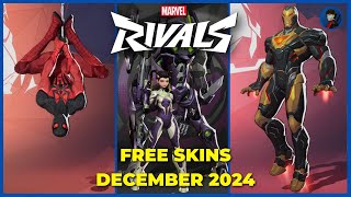 MARVEL RIVALS  FREE SKINS CODES  DECEMBER 2024 [upl. by Seugirdor]