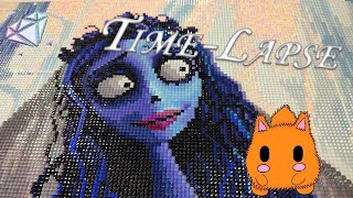 The Corpse Bride  Diamond Art Club  TimeLapse [upl. by Eirrotal]