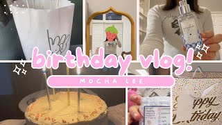 🩷birthday vlog getting ready school friends gifts celebrating 🩷 [upl. by Novak]