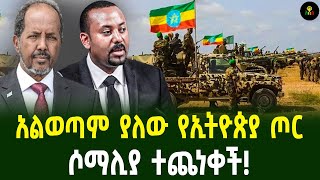 አልወጣም ያለው የኢትዮጵያ ጦር ሶማሊያ ተጨነቀች [upl. by Pessa201]