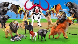 Crazy claver Bull Fight with animals android extreme level part 1501🦌🐏🐅🦒🦙🐫🐪🐐🐑🦡🦘🦨🦦🦥🦢🦆🦃🐄🐃🐂🦬🦛🦏🦣🐘🌲🌴🌳🏁 [upl. by Seessel996]