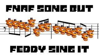 FNAF Theme Song BUTthe Animatronics sing it NO AI [upl. by Aryn]