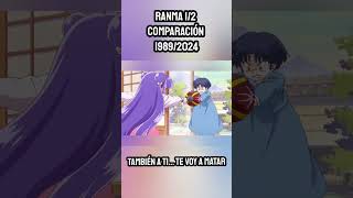 Shampoo ATACA a Akane  COMPARACIÓN Ranma 12 Serie CLÁSICA 1989 VS Remake 2024 [upl. by Malchy]