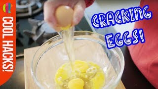 How to crack an egg with one hand  Tilly Ramsays Cooking Hacks [upl. by Appolonia927]