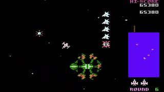 Bosconian Atari 8 bit Arcade Game [upl. by Murray]