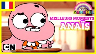 Le Monde Incroyable de Gumball 🇫🇷  Les meilleurs moments de Anaïs 3 [upl. by Lonee]