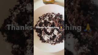 Apple amp Dark Finger millet puttu south Indien recipe sweet puttu without sugar [upl. by Nymsaj534]