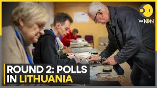 Lithuania Elections Security Concerns Dominate Lithuanias Poll  World News  WION [upl. by Dotty]