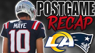 Patriots vs Rams Postgame Breakdown  Reactions [upl. by Budwig223]