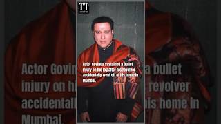 Govinda Sustains Accidental Bullet Injury on Leg After His Revolver Misfires govinda [upl. by Eima788]