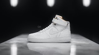 Review amp OnFeet Just Don x Nike Air Force 1 Hi quotAF100quot [upl. by Whit]