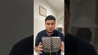 Pt4 GOYARD BELVEDERE BAG goyard unboxing belvedere [upl. by Chilson]