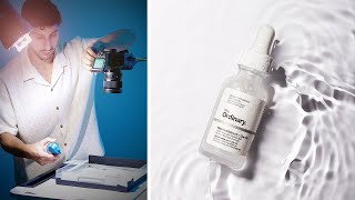 HOW TO  Splash Product Photography  Flatlay [upl. by Culliton]